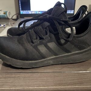 adidas Black CloadFoam Athletic Shoes